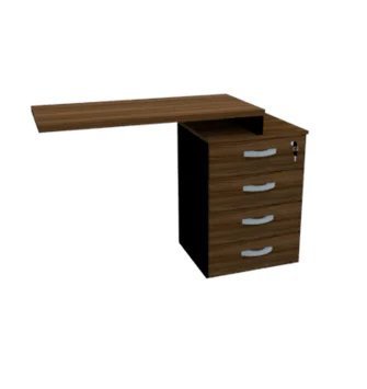 Mesa Auxiliar Pedestal 4 Gavetas 25mm ou 40mm – MS-04