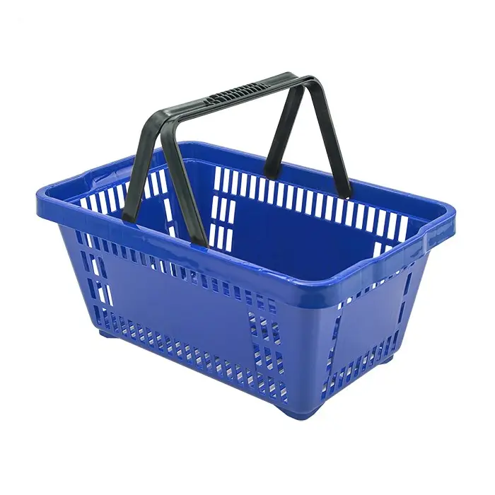 Cesto p/ Compras Plástico Azul 14311