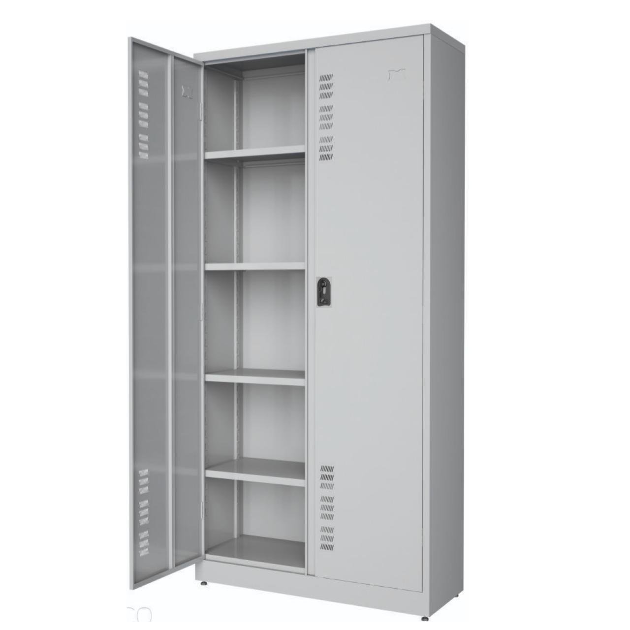 Armário de Aço POP c/ Portas – PA-80 – 1,90×0,80×0,40m – MONTADO – CHAPA #26 – W3 – CZ/CZ – 17005