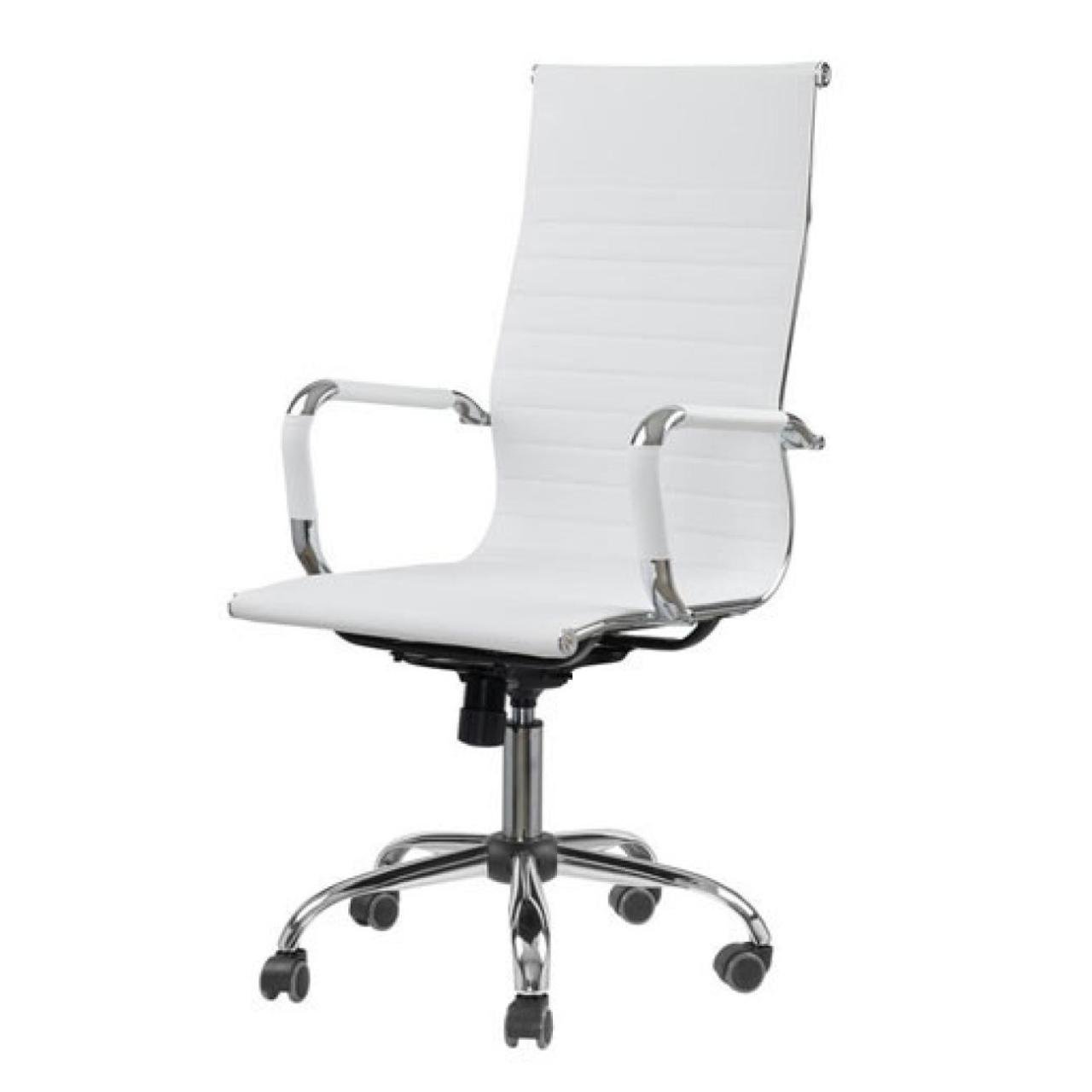 Cadeira Presidente Charles Eames Esteirinha – Cor Branco – DIVULGA MÓVEIS – 32875