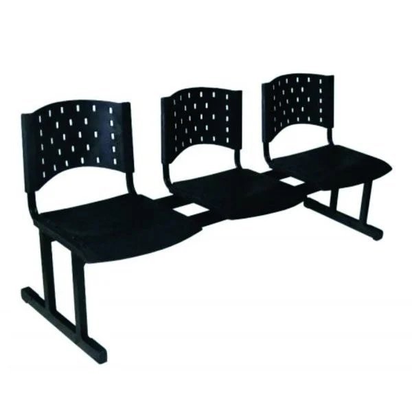 Longarina em Polipropileno de 3 lugares – LS-17