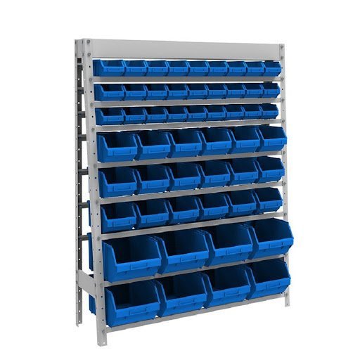 Estante Caixa Box Mista com 53 Gavetas – EC-04
